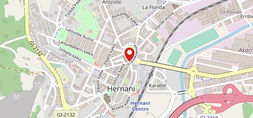 Bar Huici on map