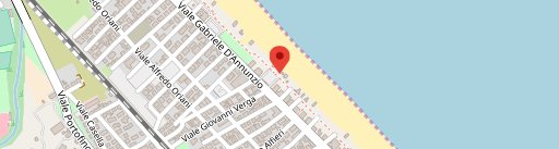 La Bussola Riccione Zona Spiaggia 121 на карте