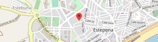 Peña Flamenca de Estepona en el mapa