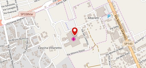 Sirio - Bar interno Nuovo Ospedale di Biella (BI) sulla mappa