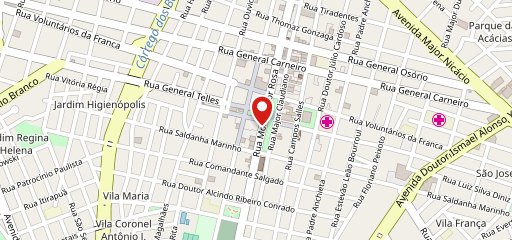 Restaurante Barão no mapa
