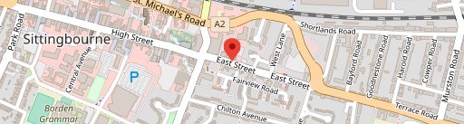 Barclays Cafe Sittingbourne on map