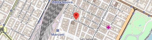 BarettiBis Torino sulla mappa