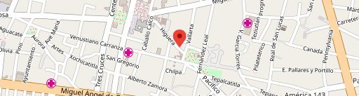 Barra de Cafe Casa Malinche on map
