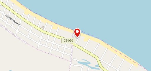 Cumbuco Acqua Beach no mapa