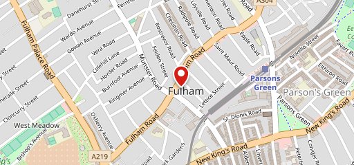 Basilico Fulham on map