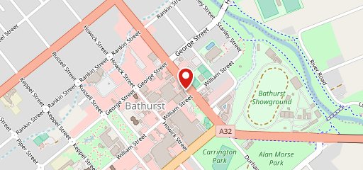 Pizza Hut Bathurst en el mapa