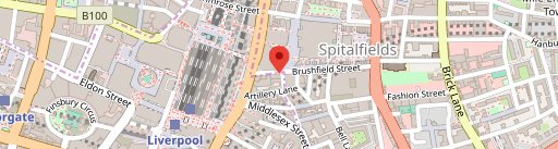 Be At One Spitalfields on map