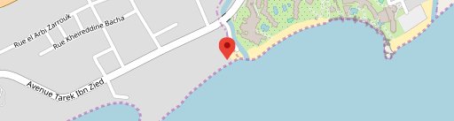 Beach Bateau en el mapa