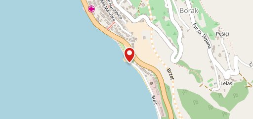Beach & lounge bar Fortica sulla mappa
