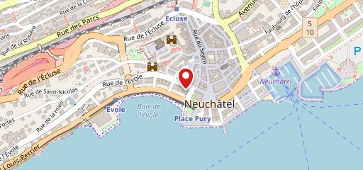 Beer O'Clock Neuchâtel sulla mappa