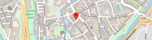 Beers Yesterday's World - Brugge en el mapa