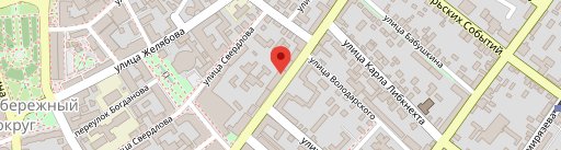 Belaya Vorona on map