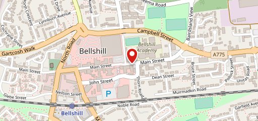 Bellshill BBQ on map