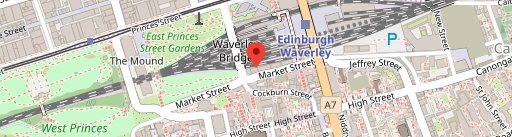Belushi's Edinburgh en el mapa