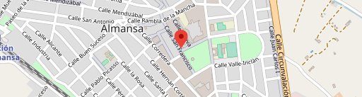Cafe Bar Bécquer en el mapa