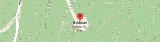 Bobhütte Berggasthaus auf Karte