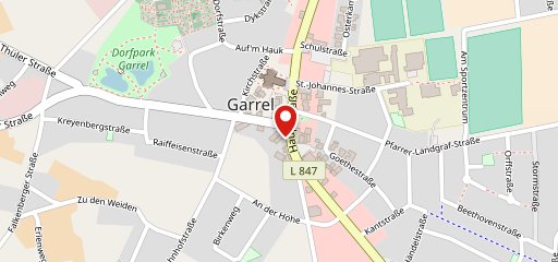 Berlin Döner Garrel en el mapa