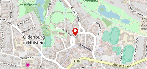 Berlin Döner Oldenburg - Holstein on map