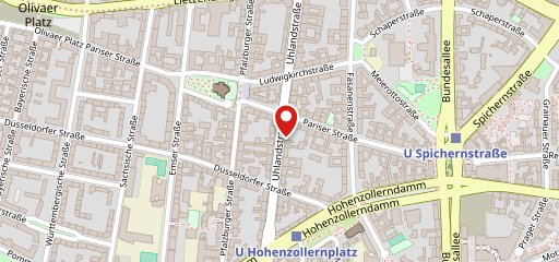 Burger City Uhlandstraße en el mapa