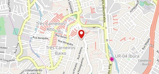 Big Caranguejo on map