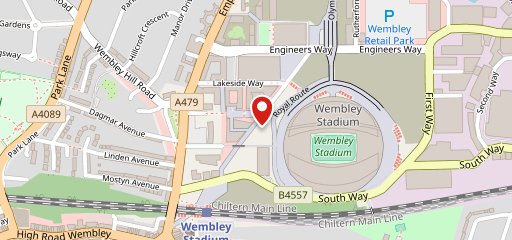 Big Moe's Diner Wembley на карте
