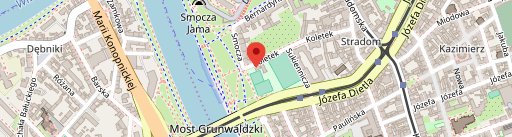 Restauracja "Bistro pod Wawelem" en el mapa