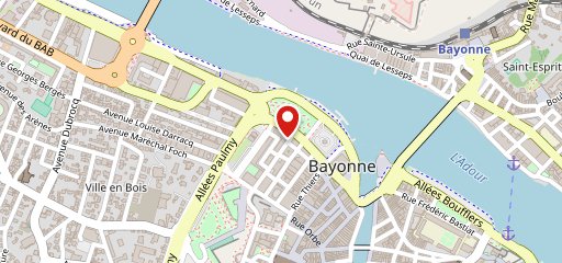 Bistro Toqué Bayonne на карте