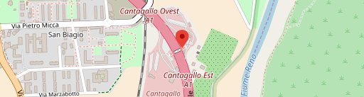 Autogrill Cantagallo auf Karte