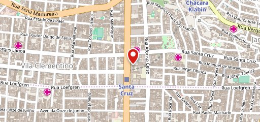 Black Dog Santa Cruz - Hot Dog, Hamburgueria e Delivery em São Paulo on map