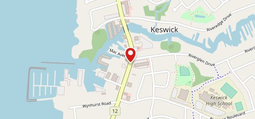 Black River Fish' N' Burger- Keswick en el mapa