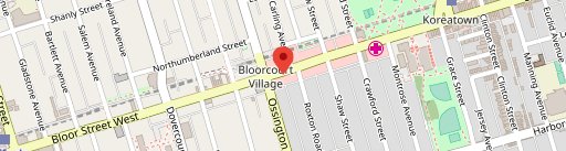 bloomer's Bloor on map