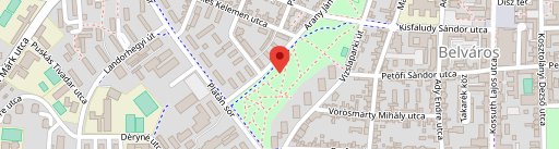 Blue Cafe Pizzéria - Zalaegerszeg en el mapa