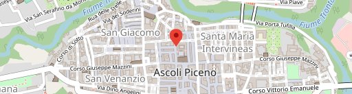Boccascena Cibo Vino Caffè Ascoli Piceno sulla mappa