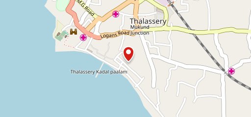 Bombay hotel on map