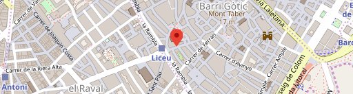 Restaurant La Boqueria on map
