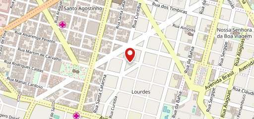 Botequim de Lourdes no mapa
