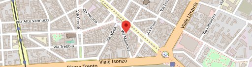 Bottega Sicula Milano sulla mappa