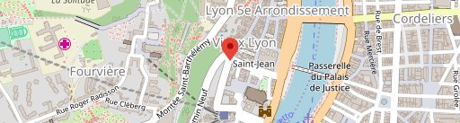 Bouchon Les Lyonnais sur la carte