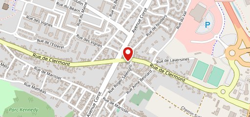 Boulangerie Saint Antoine en el mapa