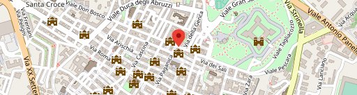 Pizzeria Trattoria Braci e Abbacchi auf Karte