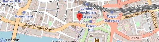 Brasserie Blanc - Tower of London на карте
