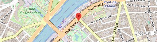 Brasserie de la Tour Eiffel on map