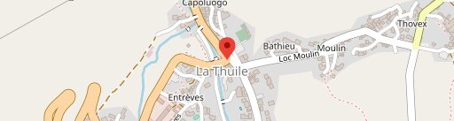 La Brasserie du Bathieu sulla mappa