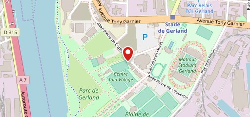 Brasserie du Parc de Gerland on map