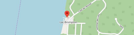 Brasserie Lac Brompton on map