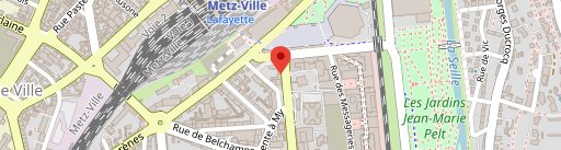 Brasserie Restaurant Pompidou Metz en el mapa