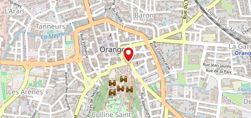 Brasserie V café on map
