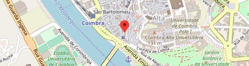 Pastelaria Briosa Coimbra en el mapa