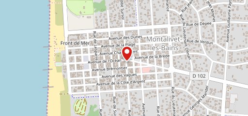 Montalivet Brunch Café en el mapa
